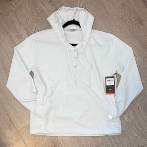 Mountain Hardwear UPF 50 Sun Shirt with hood 1/4 snap Women’s Small